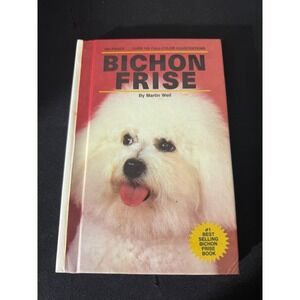T.F.H. Publications Bichon‎ Frise Book Martin Weil 1988 Hardcover  Illustrated